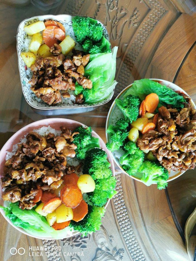 照烧鸡腿饭