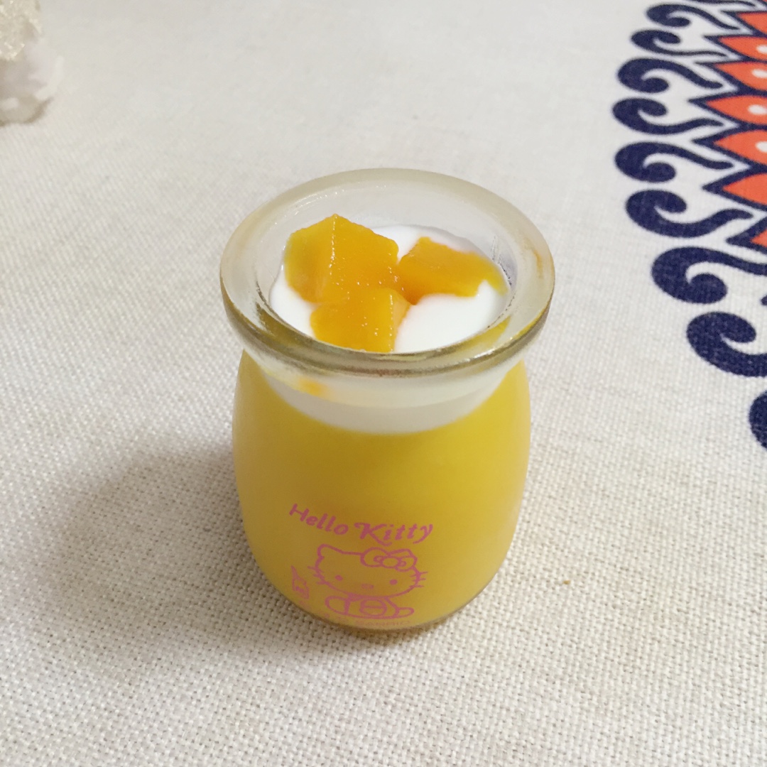 芒果酸奶布丁