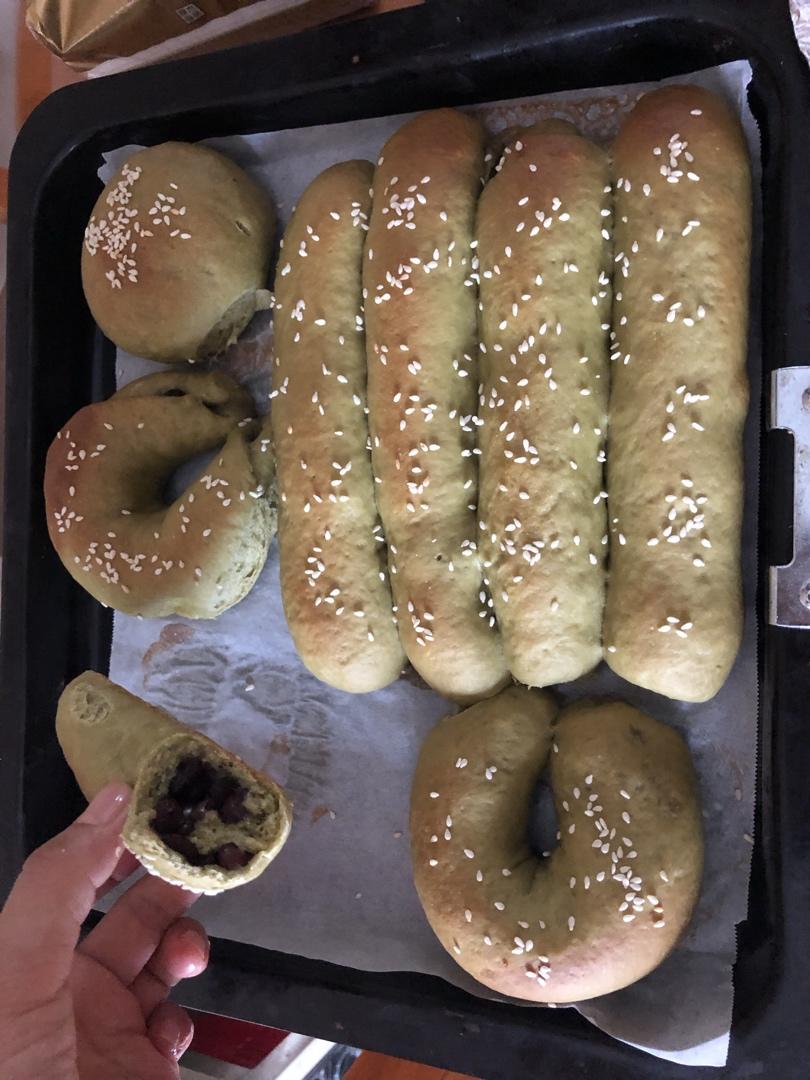 好吃到停不下来❗️抹茶红豆奶酪奶棍