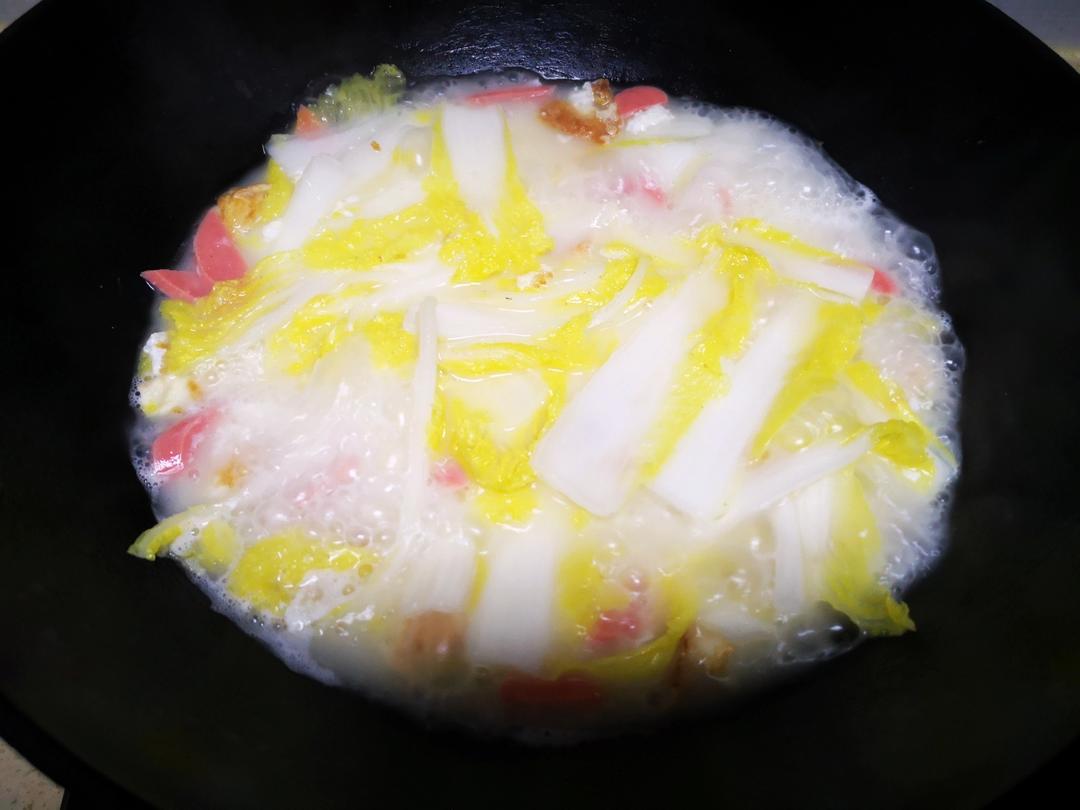 烂糊白菜黄金比例版，不用炒面