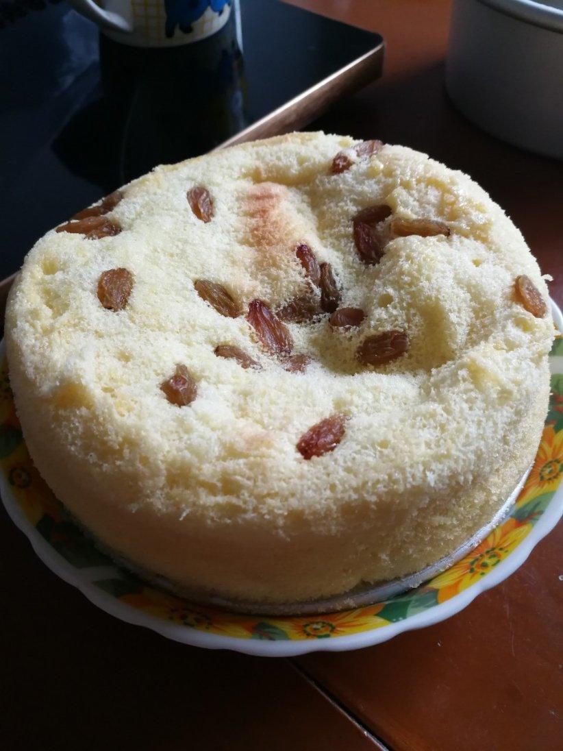 6寸戚风蛋糕（2蛋）