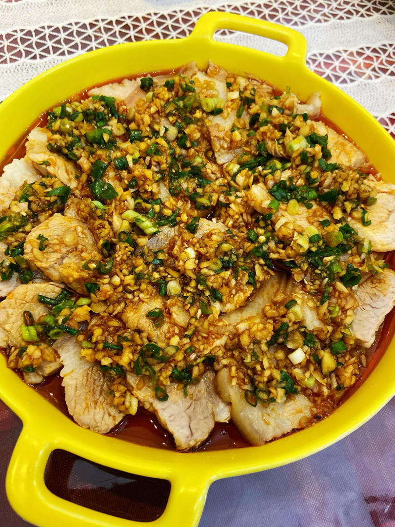 蒜泥白肉