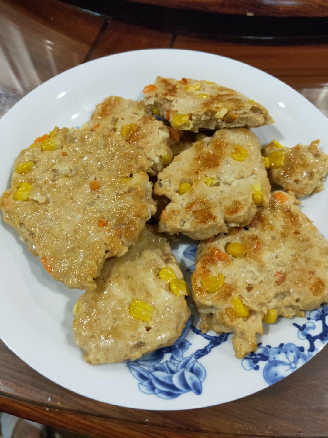 减脂鸡胸肉饼