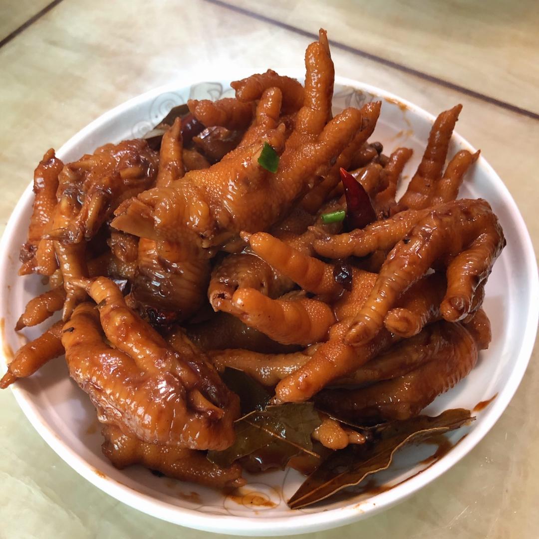 秘制红烧鸡爪