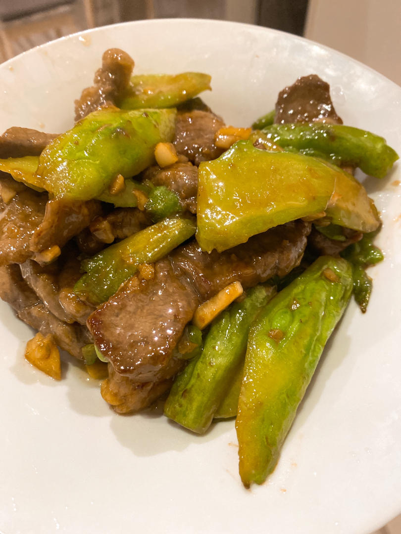 经典粤菜凉瓜牛肉