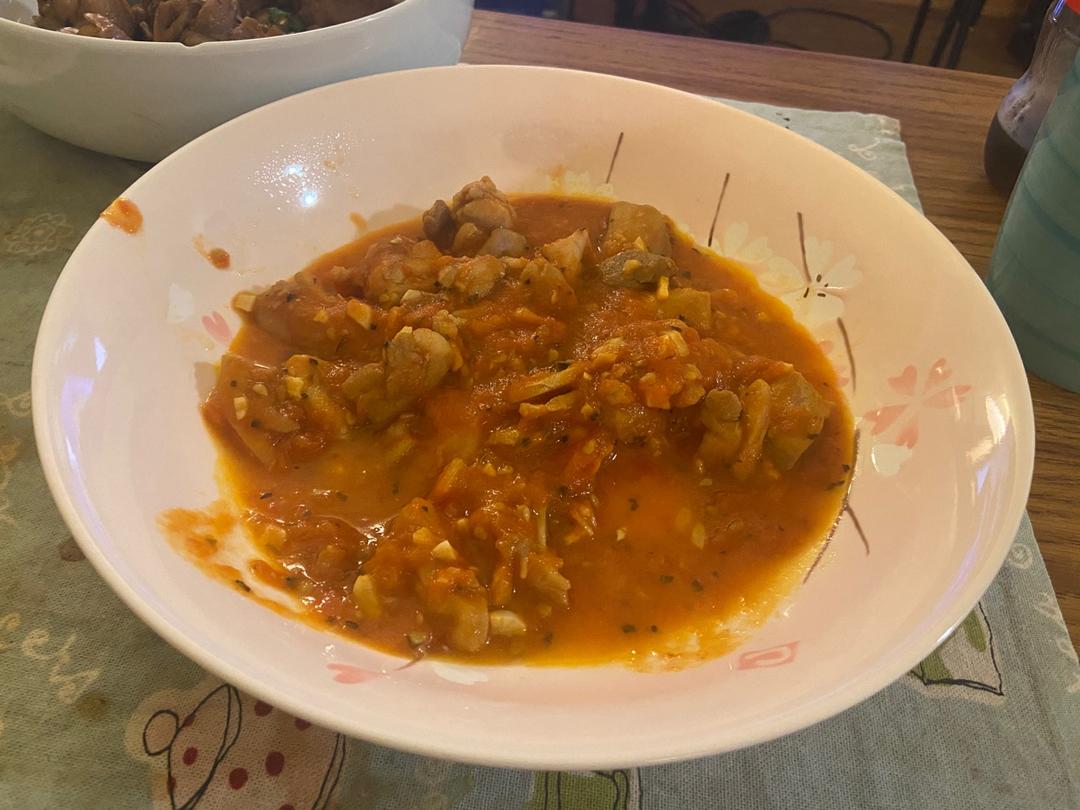 日式番茄鸡肉煮