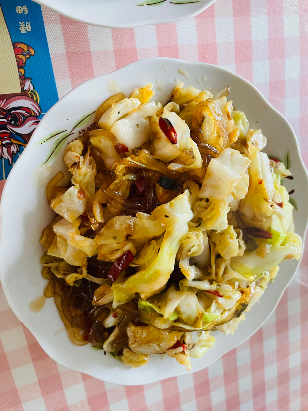 包菜粉丝（粉丝炒包菜）