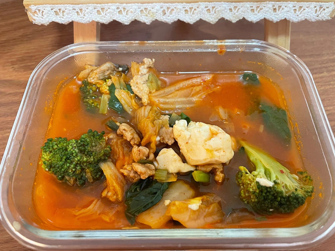 韩国大妈亲授— 韩式泡菜豆腐汤