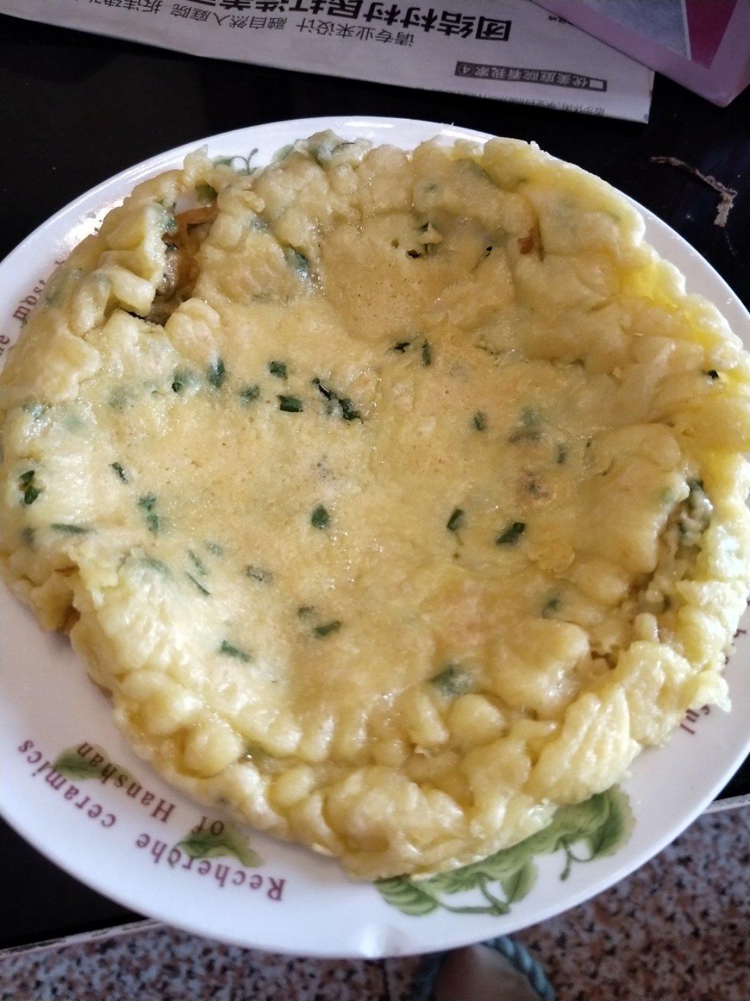 鸡蛋葱花饼