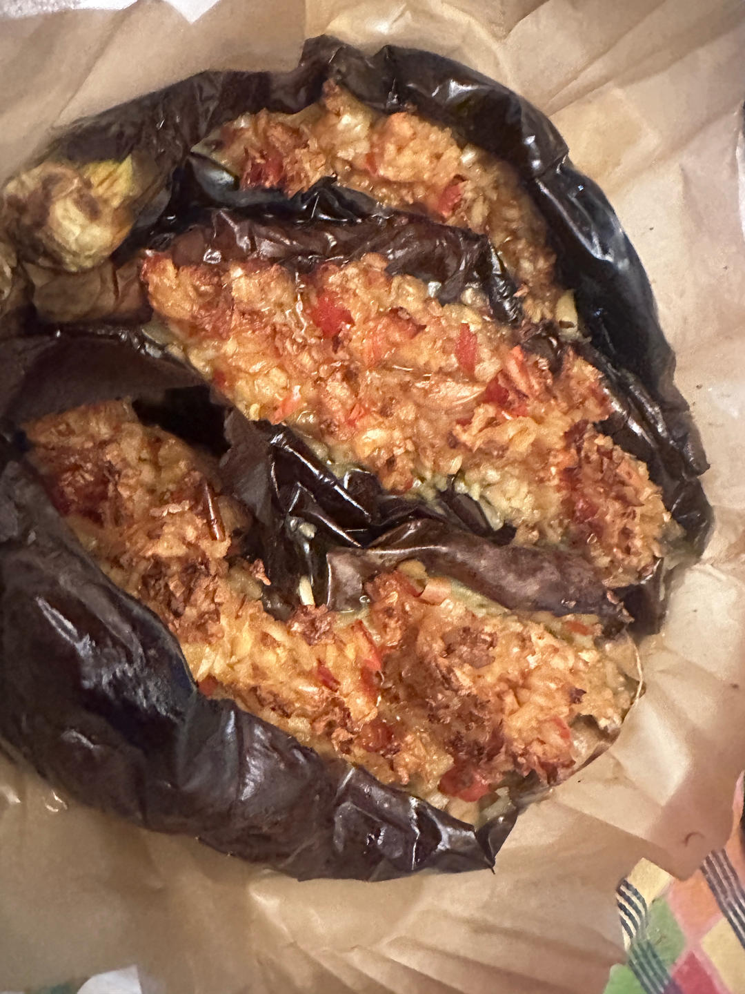 🔥蒜蓉烤茄子🍆｛空气炸锅食谱｝