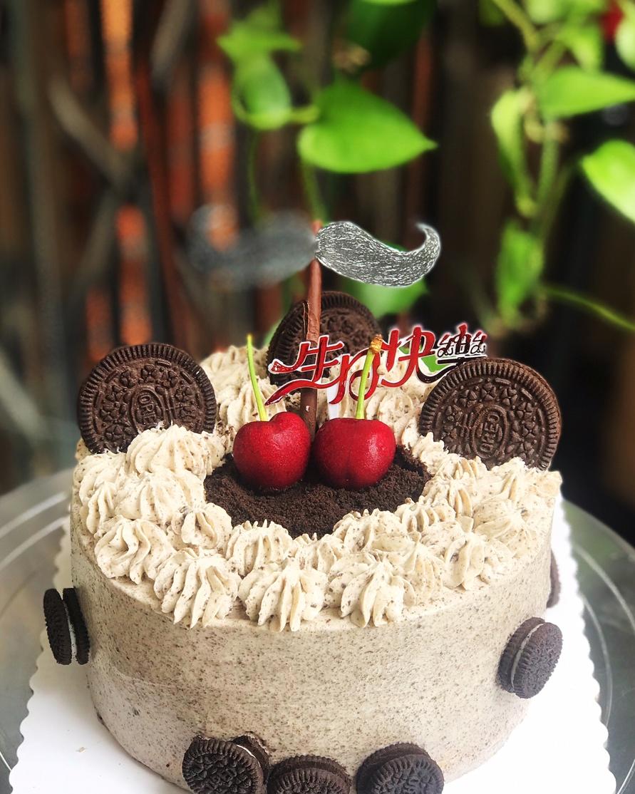 奥利奥咸奶油蛋糕