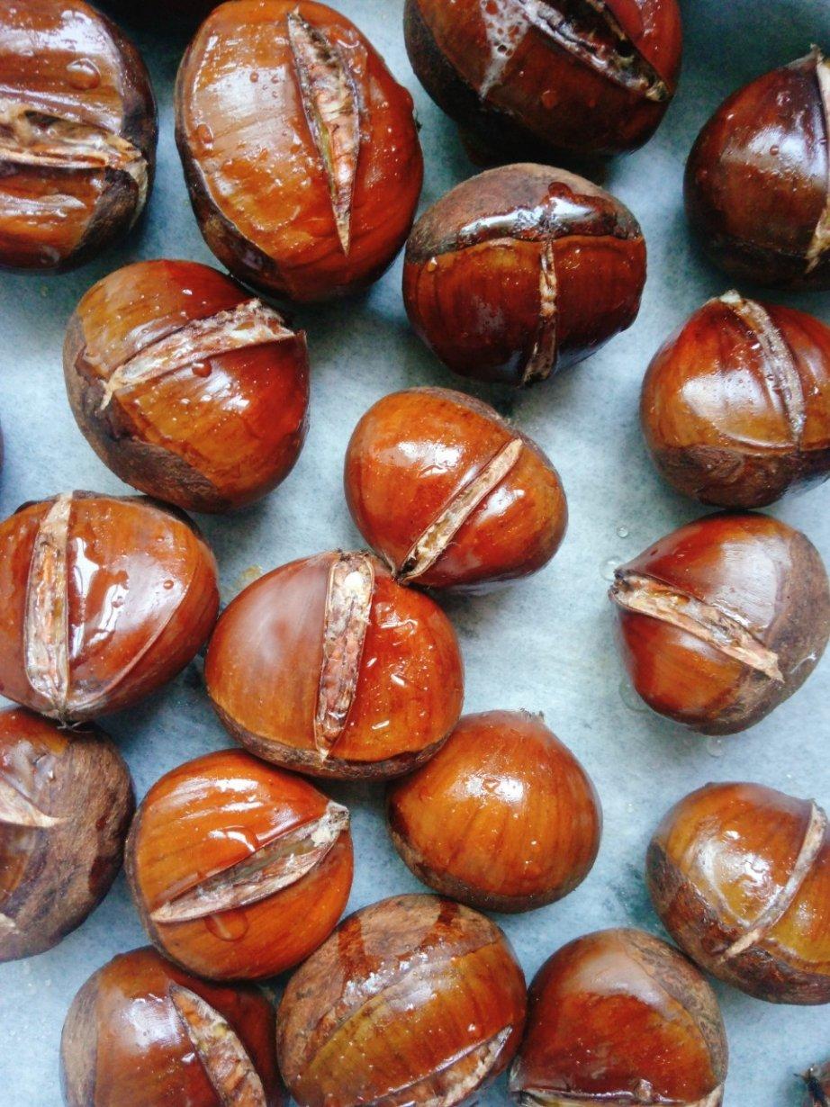 🌰超简单的烤油栗子