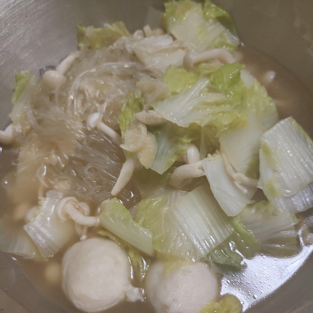 白菜粉丝煲（一锅足以当主食的炖菜）