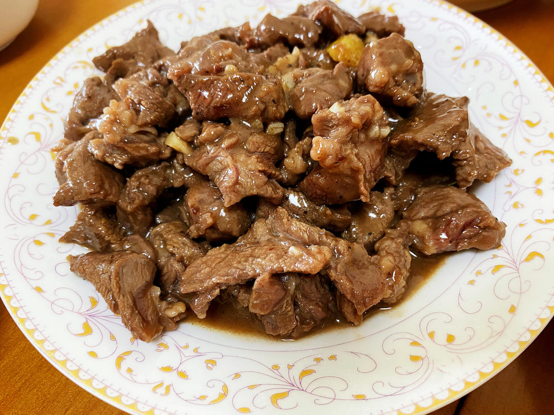 小炒黄牛肉