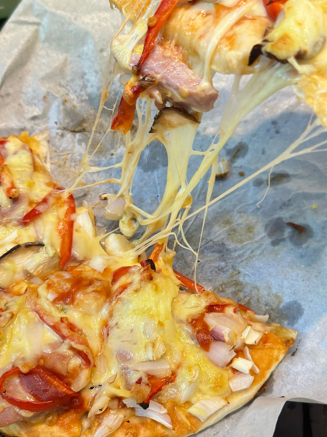 8寸纯手工什锦披萨