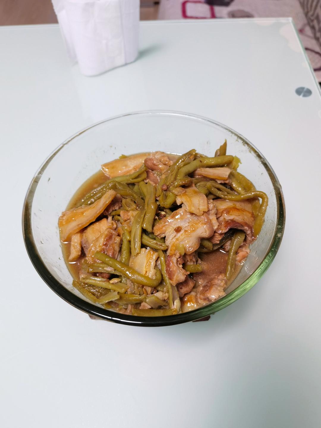 不吃两碗饭你找我！东北做法 酱炖芸豆土豆五花肉