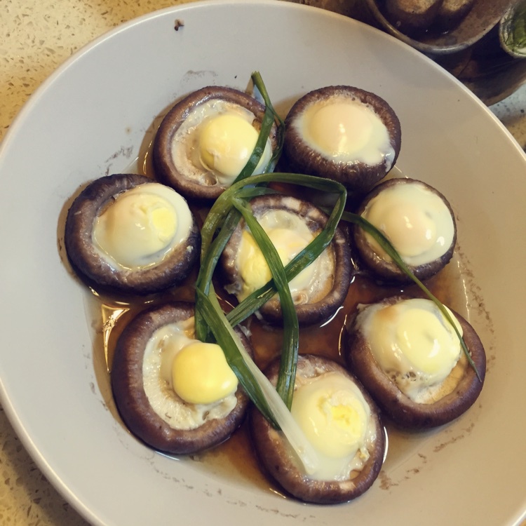 冬菇蒸鹌鹑蛋