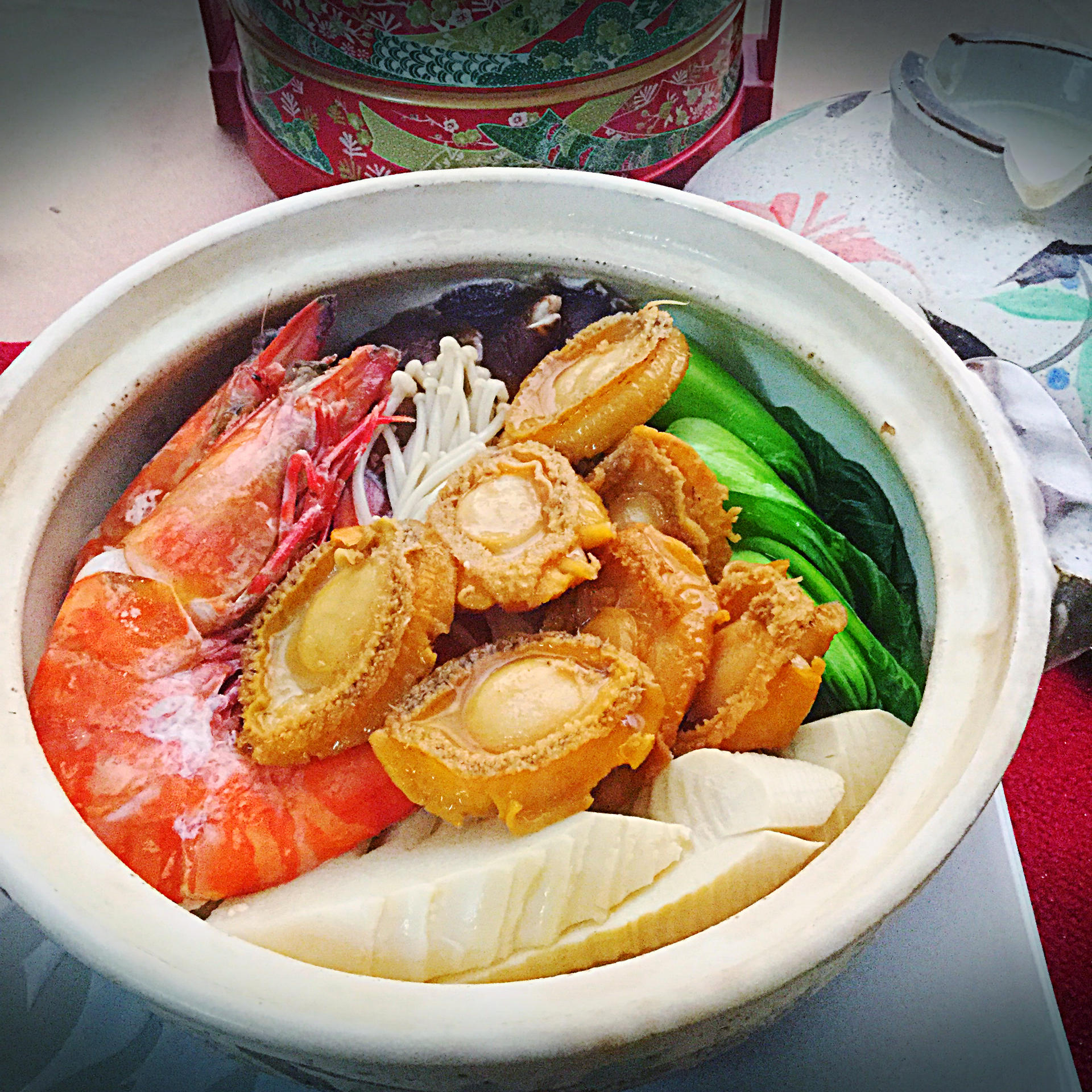 海鲜大盆菜的做法