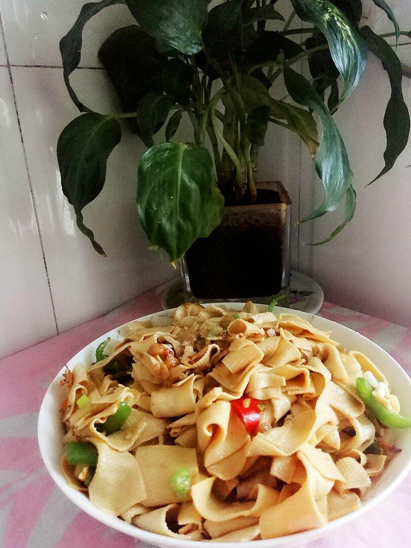 尖椒干豆腐