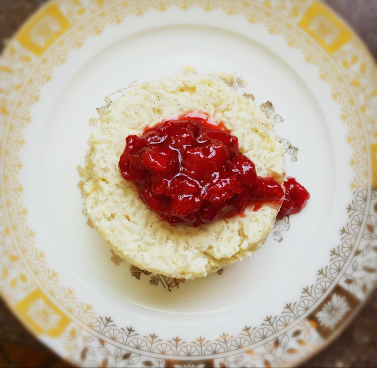 tina2046做的希腊米布丁ricepudding