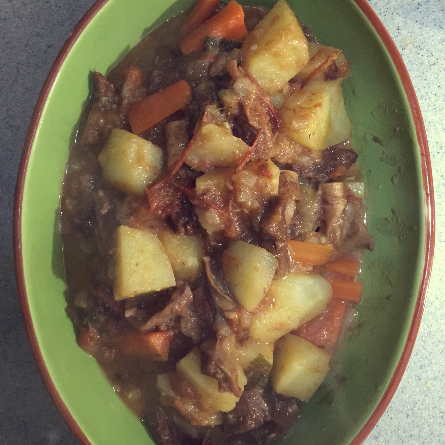 土豆炖牛肉