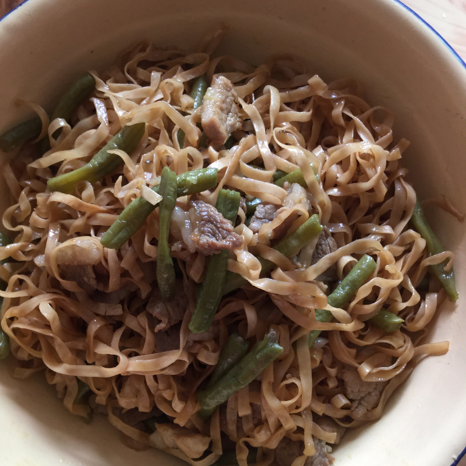 豆角焖面