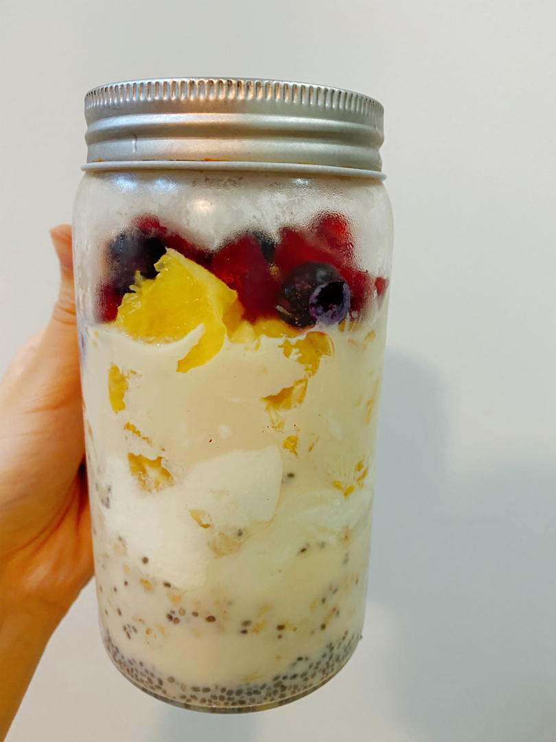 basic overnight oats 时下最流行的营养健康冷藏式隔夜免煮燕麦基本款