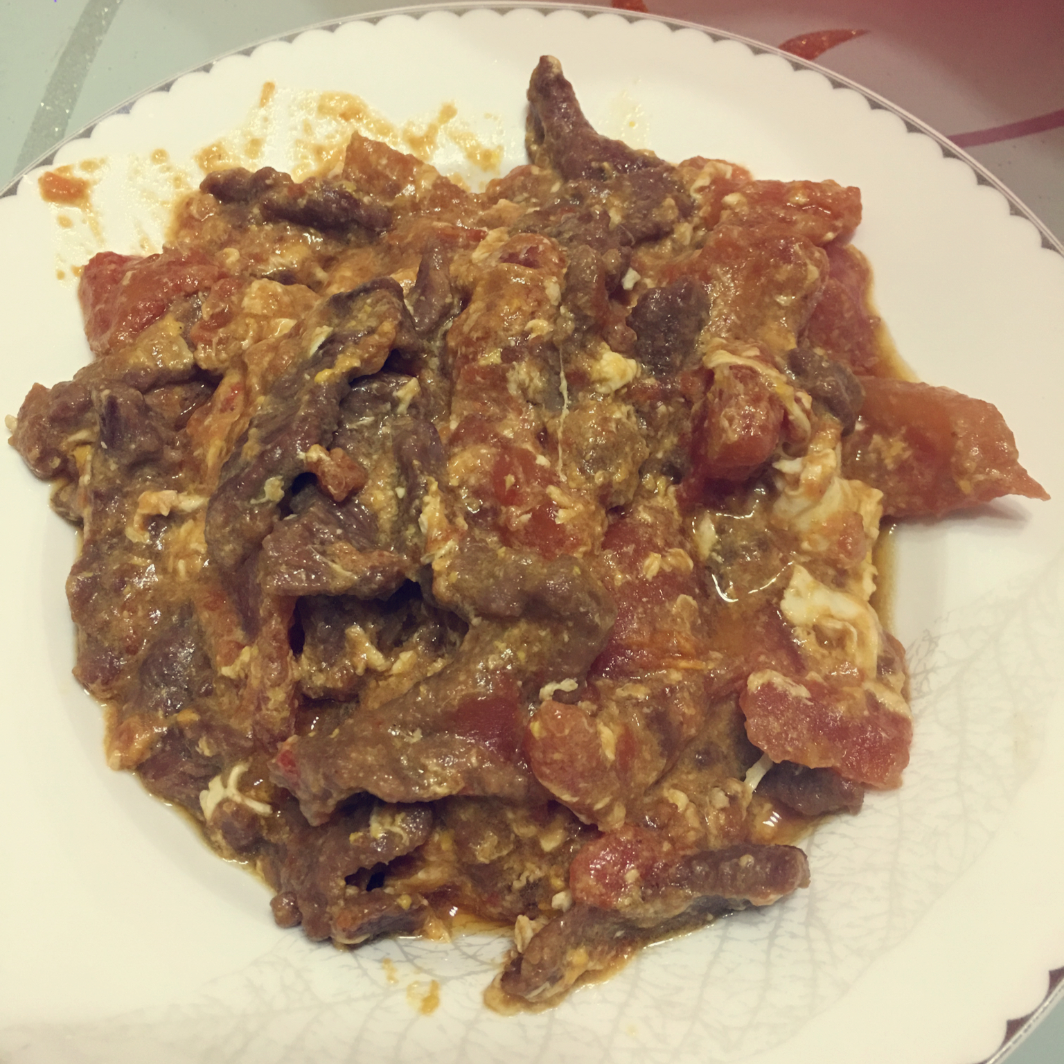番茄牛肉