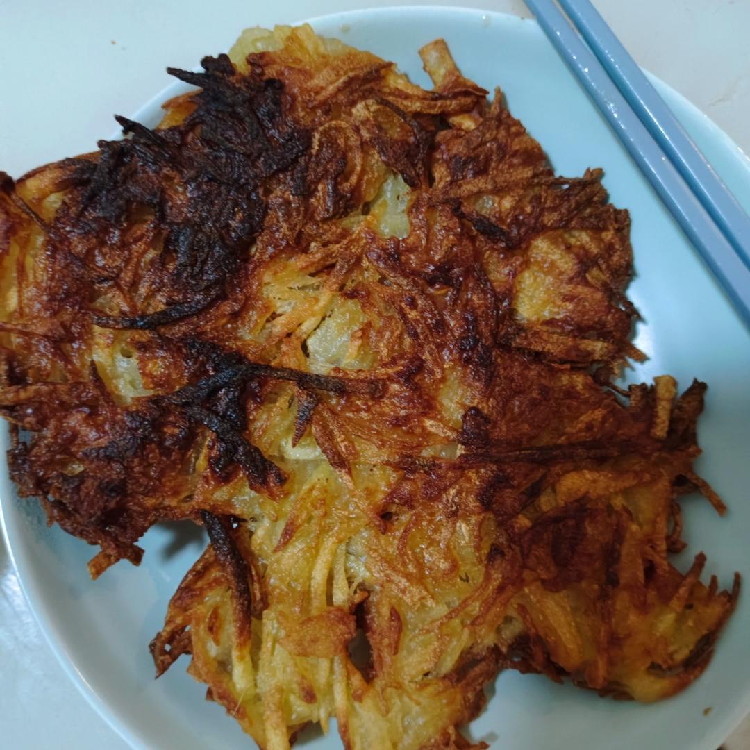 香煎土豆丝饼（超简单）