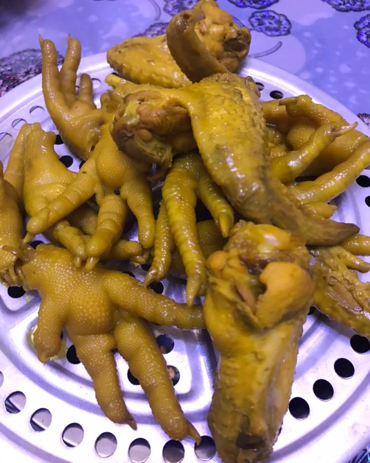 风味盐焗鸡爪