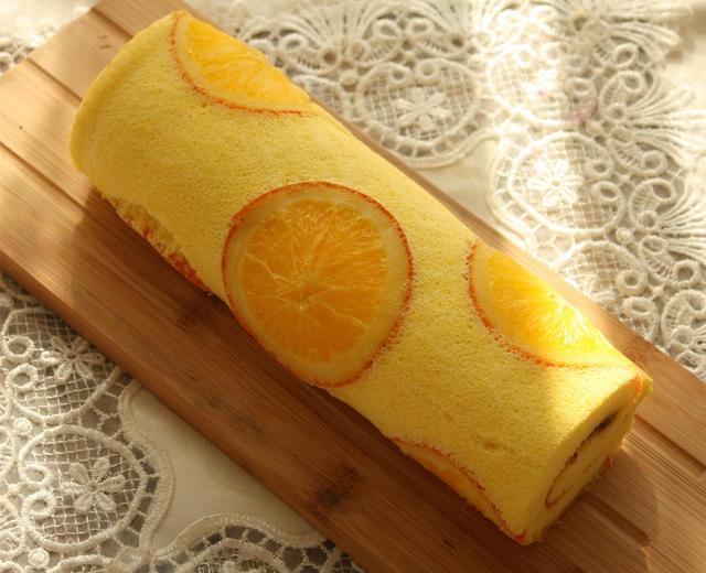 橙香蛋糕卷的做法