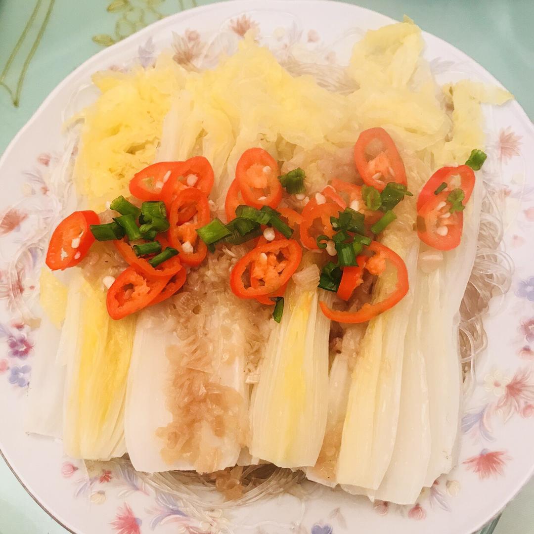 蒜蓉粉丝蒸娃娃菜