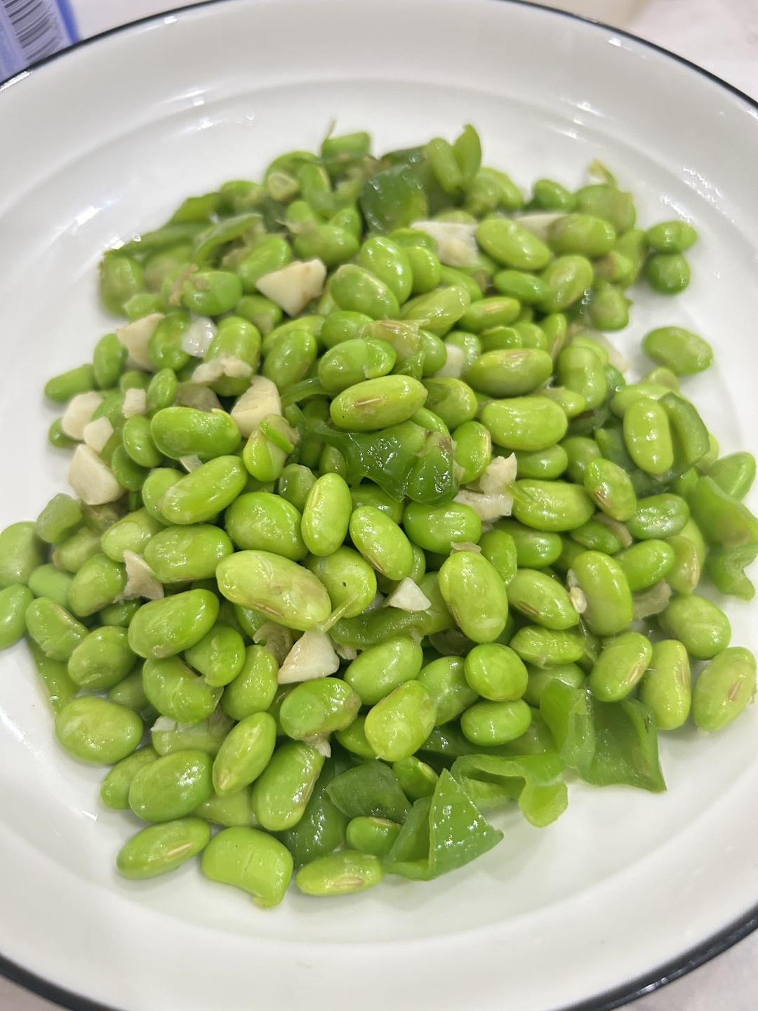 毛豆素炒
