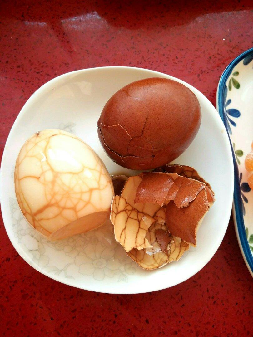 电饭煲煮五香茶叶蛋