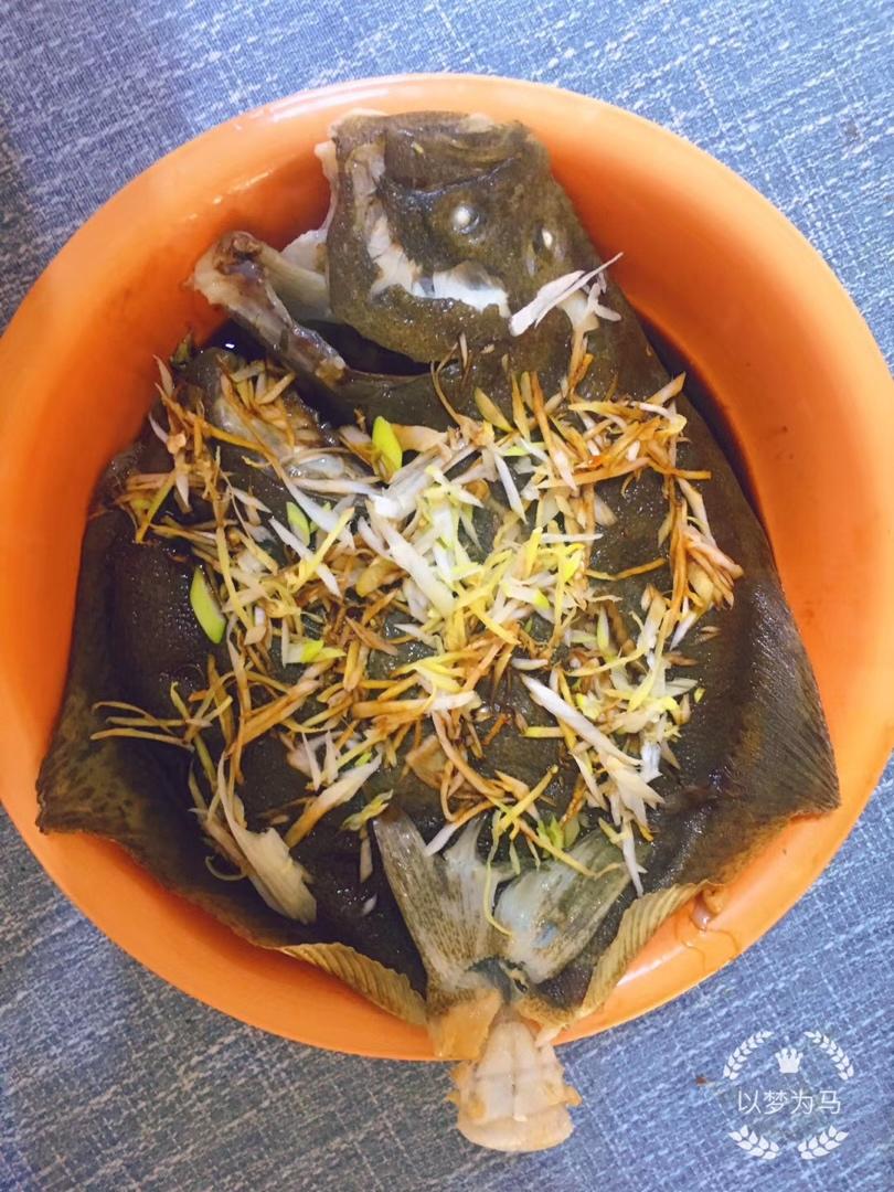 清蒸多宝鱼