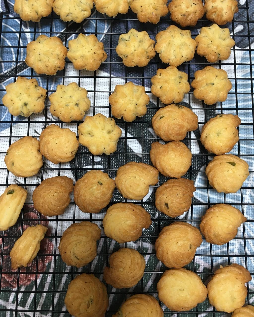 咸味黄油葱香曲奇饼干