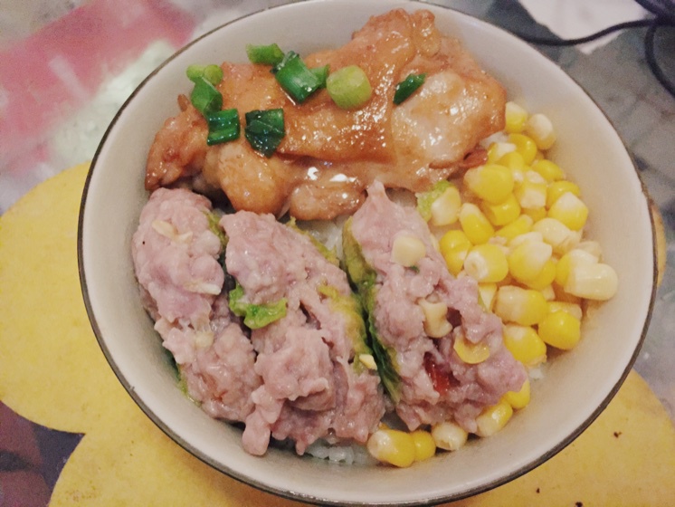 日式照烧鸡排饭
