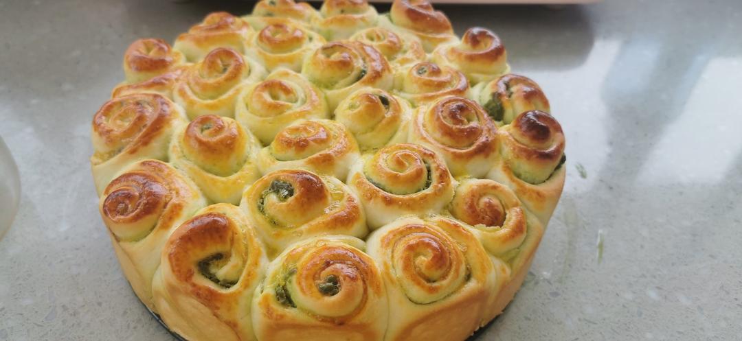 斑斓奶酥面包｜65度汤种