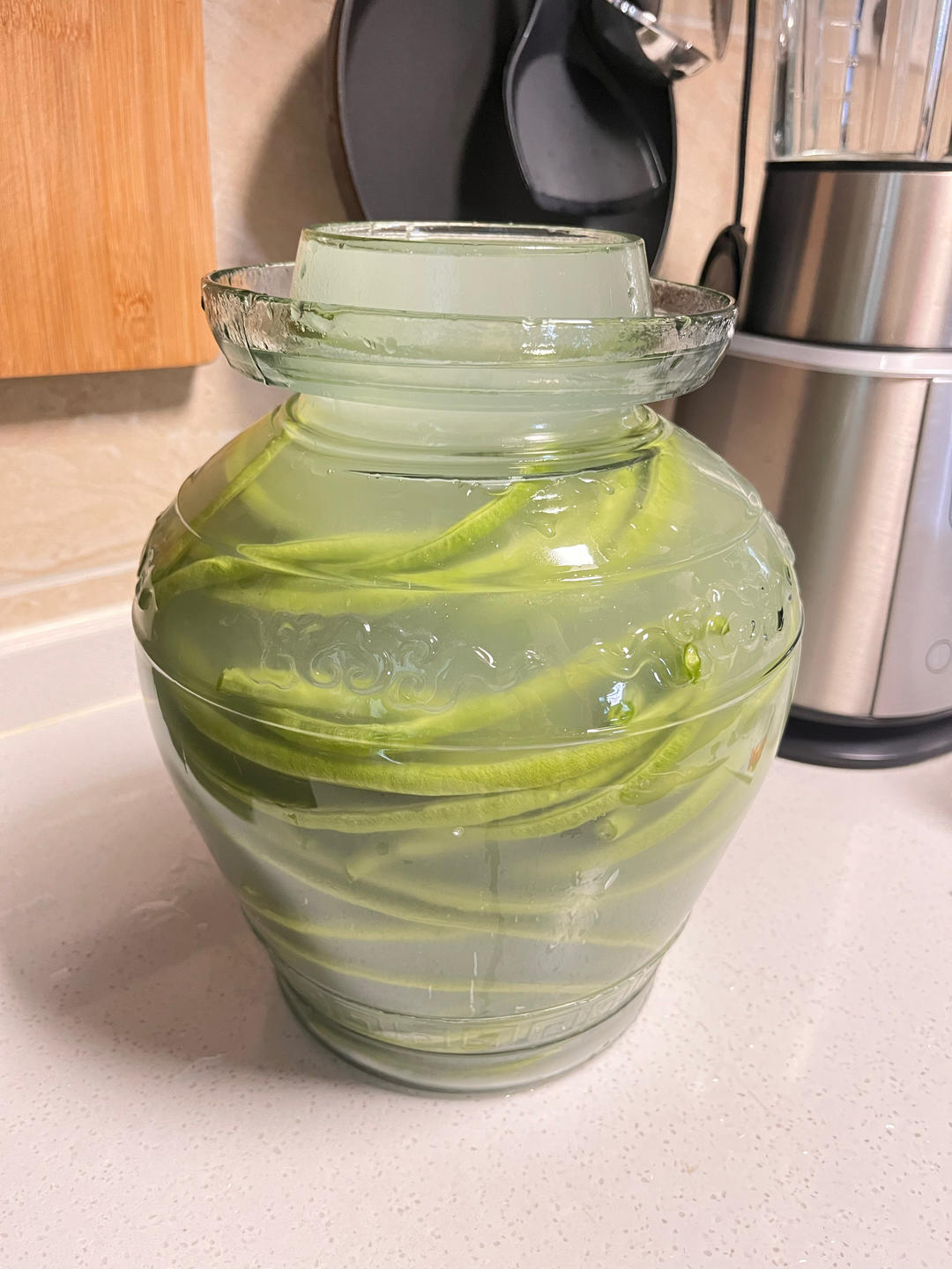 自制酸豆角（史上最简单三天完成）