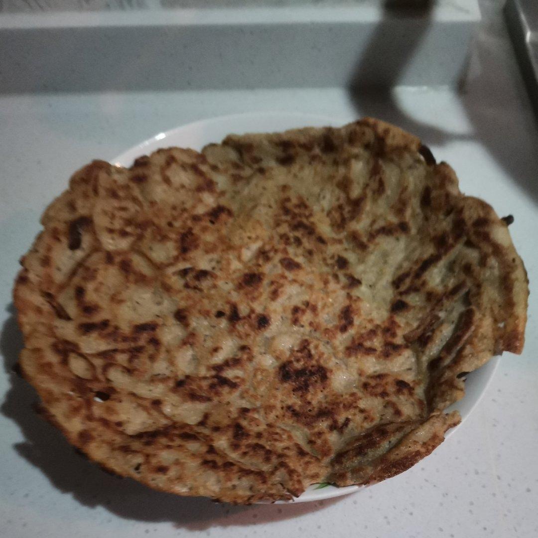 豆浆机过滤后的豆渣千万别扔，可以做成好吃的豆渣鸡蛋饼
