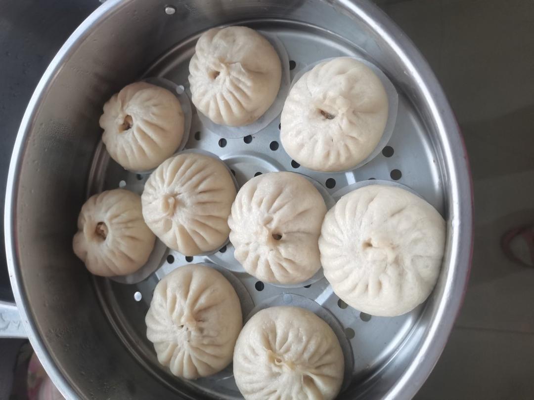 好吃多汁的肉包子肉馒头【步骤超详细】