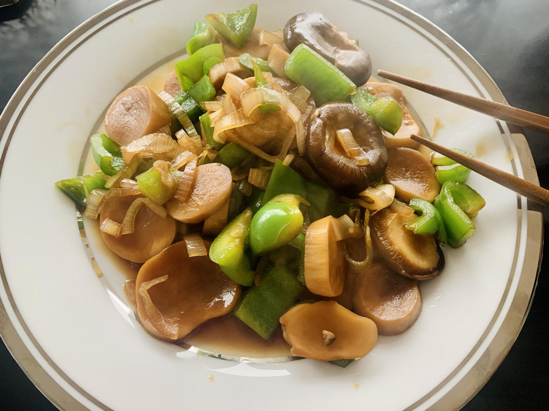 三杯杏鲍菇