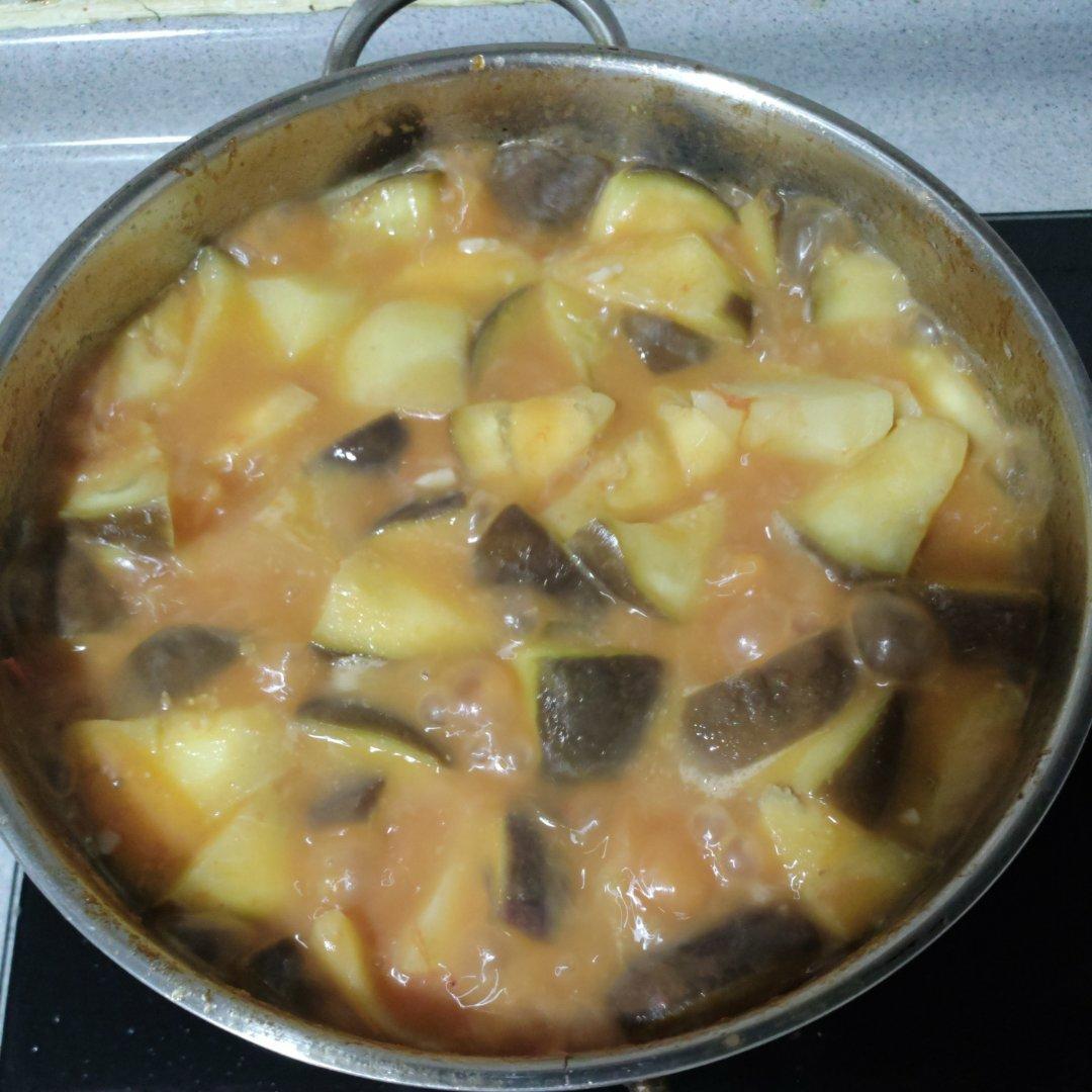 东北乱炖  —— 西红柿土豆茄子篇