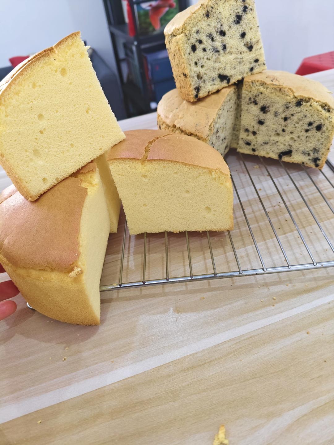 6/8/10寸戚风蛋糕（生日蛋糕胚）