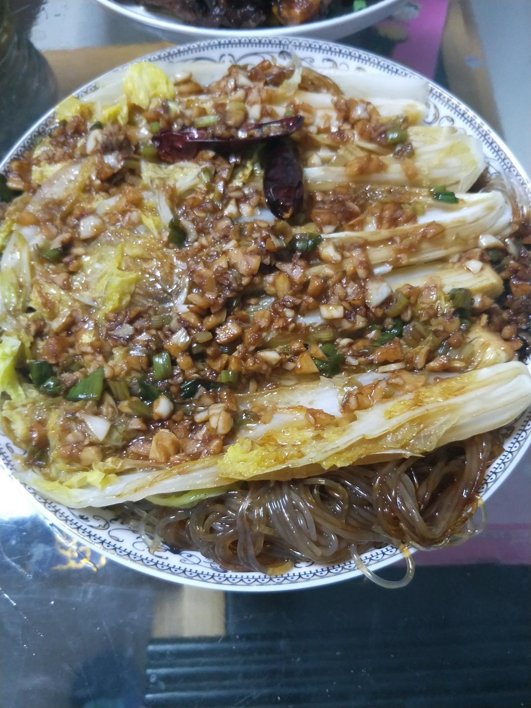 蒜蓉粉丝蒸娃娃菜