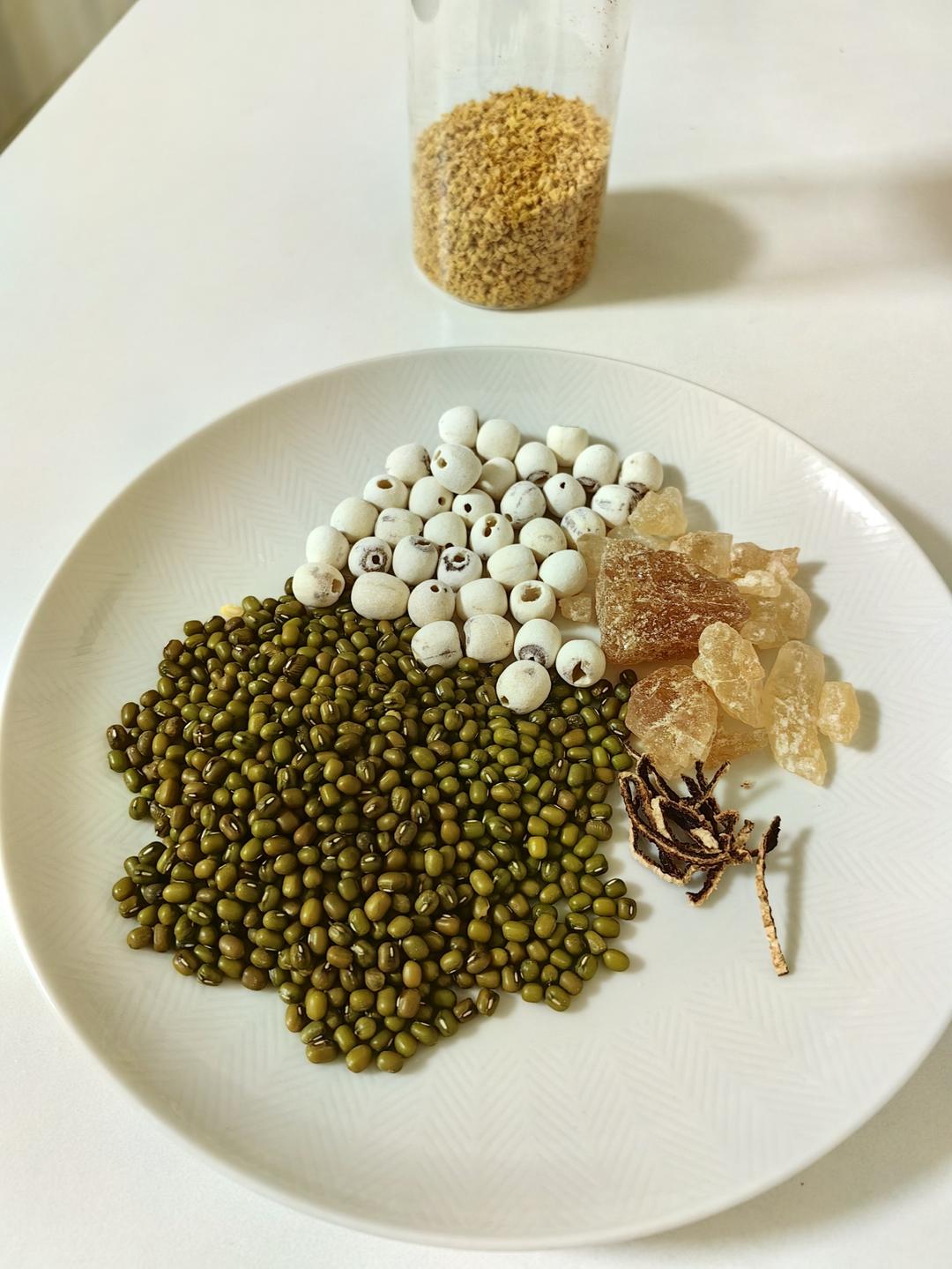 陈皮绿豆莲子羹--（九阳豆浆机版本）
