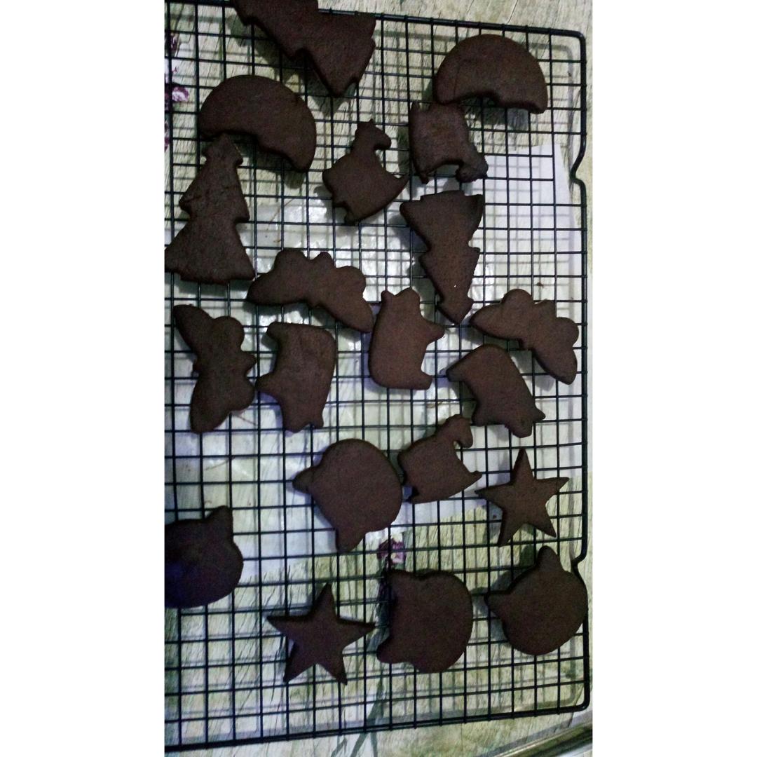 【超简单】 巧克力饼干 很脆很好吃