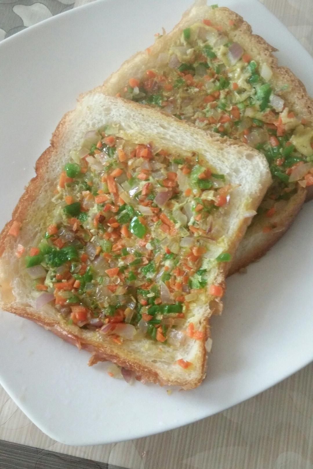 小羽私厨之鸡蛋酿吐司