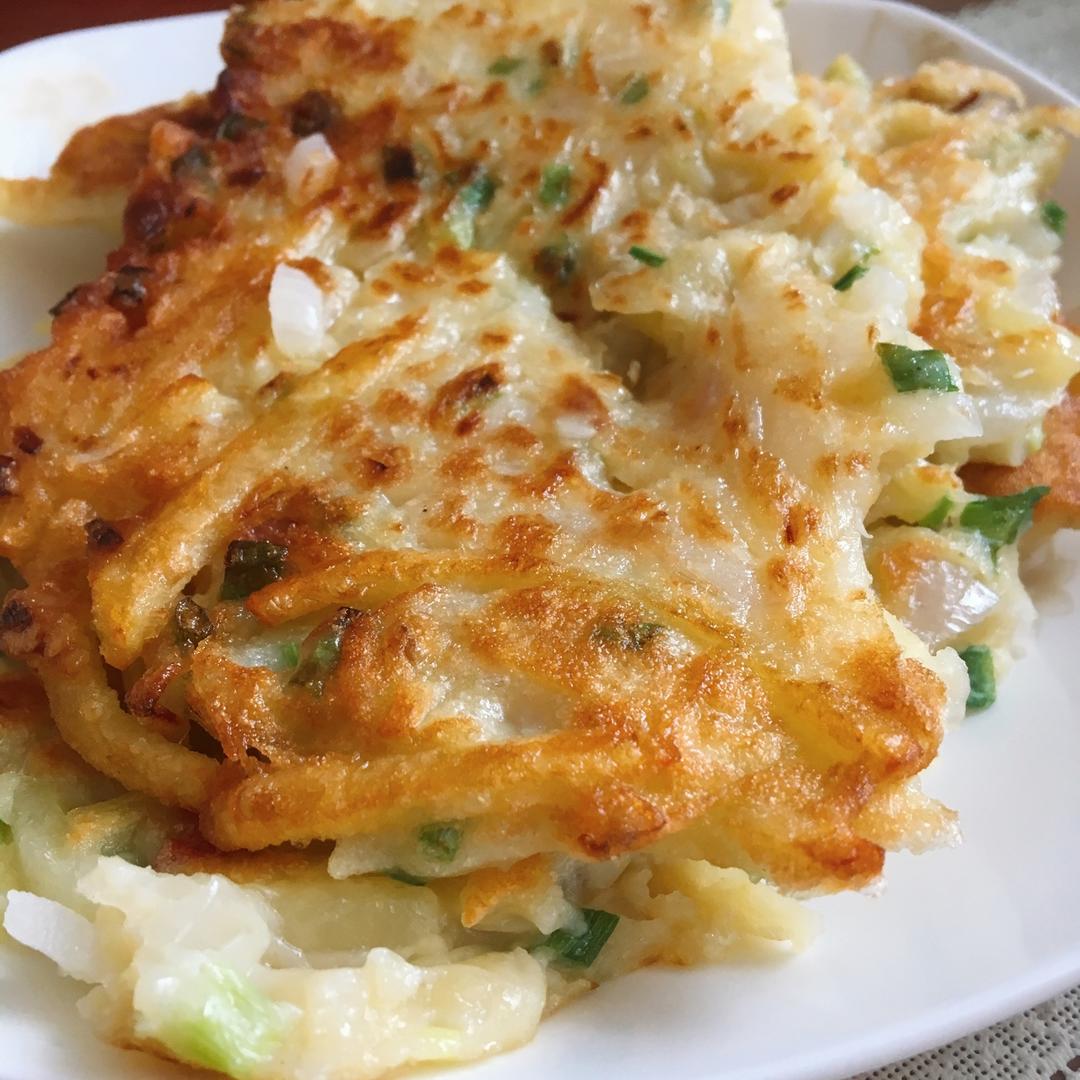 土豆洋葱煎饼