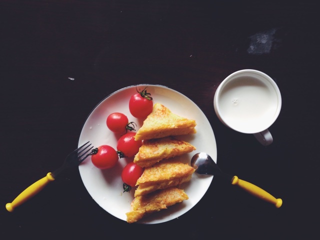 十分钟快手早餐【港式火腿西多士】